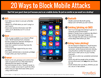 20 Ways to Block Mobile Attacks