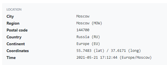 IP address identification